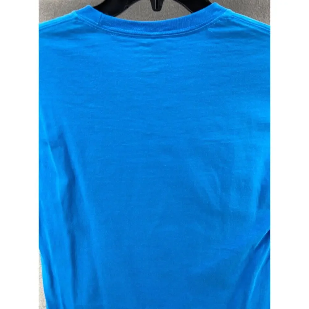 NWT Champion T-Shirt Mens M Blue Classic Graphic Vinyl Record Pullover Crew Neck - Picture 12 of 14